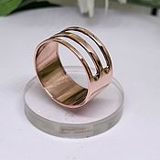 Украшения handmade. Livemaster - original item Copper ring 