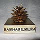 подарок для мужчины ВАЖНАЯ ШИШКА, Подарочные боксы, Новосибирск,  Фото №1