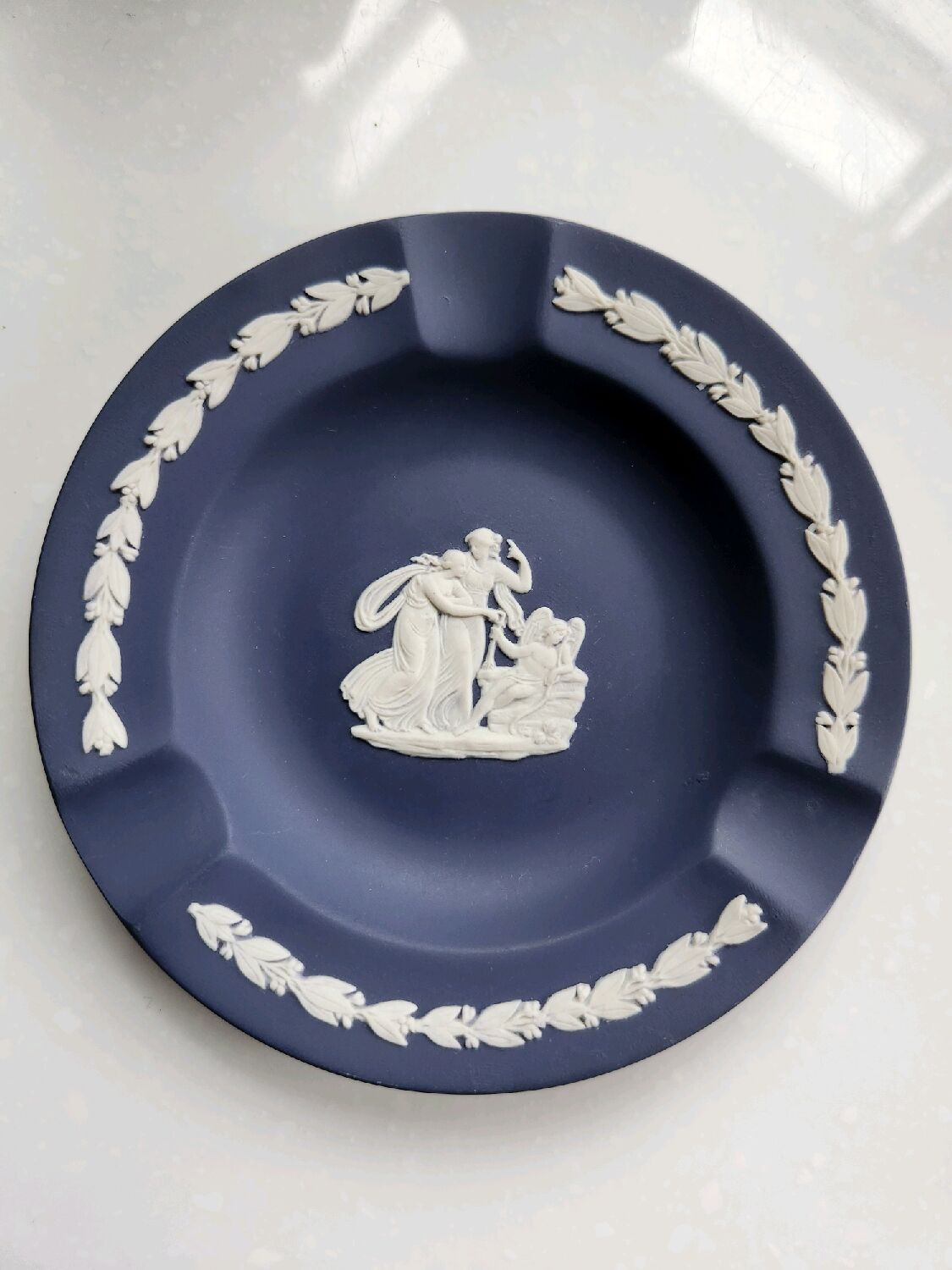 Wedgwood ashtray blue