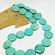 Beads Turquoise circle 55 cm. Necklace. Selberiya shop. My Livemaster. Фото №4