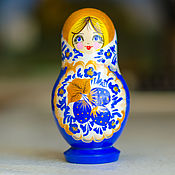 Русский стиль handmade. Livemaster - original item Matryoshka doll pincushion box. Handmade.