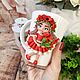 Заказать Кружка с декором из полимерной глины "Девочка с маками". Plush Foot. Ярмарка Мастеров. . Кружки и чашки Фото №3