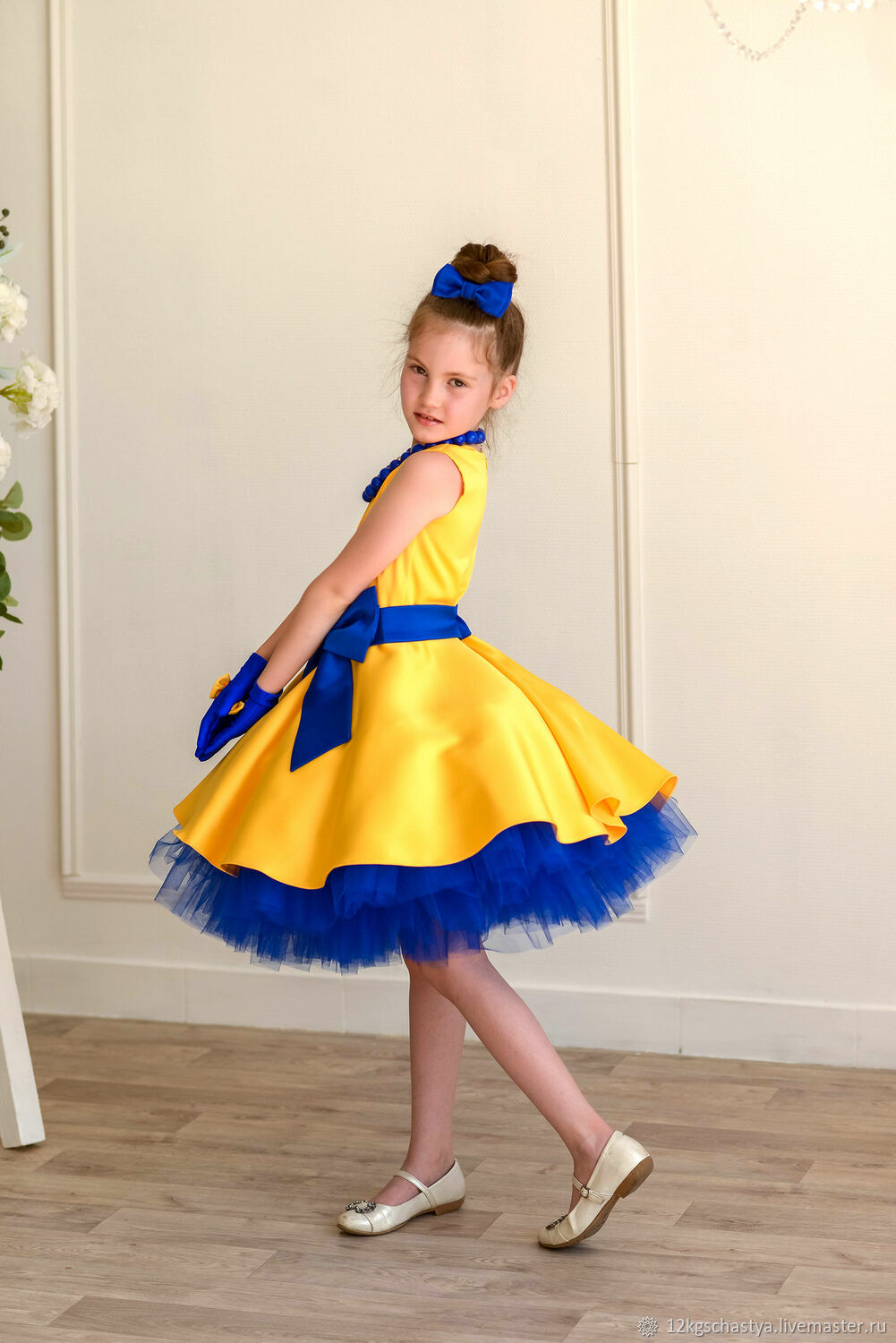 Платья стиляги для девочек | Купить детское платье в горошек в интернет-магазине Crazylime
