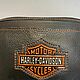 Кожаная поясная сумка / сумка бананка Harley Davidson. Поясная сумка. hudoi_workshop. Интернет-магазин Ярмарка Мастеров.  Фото №2