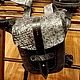 Кожаная набедренная сумка. Мужская сумка. Mammothleathercraft. Ярмарка Мастеров.  Фото №6