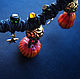 'Hour Stars-time miracles', a short necklace with pumpkins. Necklace. legendavincento. My Livemaster. Фото №5