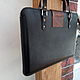 Briefcase: for Mac Book. Brief case. dmitriy62 (dmitriy62). Online shopping on My Livemaster.  Фото №2