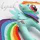 Брошь из фетра  "Пони Радуга (Рейнбоу Дэш / Rainbow Dash)". Броши для детей. Лера Артёмова (Lerik). Ярмарка Мастеров.  Фото №4