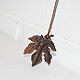 Amulet pendant 'Fig leaf'. Pendant. OakForest Wooden Jewelry. Online shopping on My Livemaster.  Фото №2