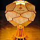 Настольный деревянный светильник Астеко мал вишня, лампа из дерева, Настольные лампы, Санкт-Петербург,  Фото №1