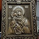 Резная Икона из дерева - Владимирская икона Божией Матери, Иконы, Владимир,  Фото №1