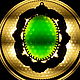 Order URANIUM GLASS pendant,Germany, ,1960s.RARE!!!. From USSR. Livemaster. . Vintage pendants Фото №3