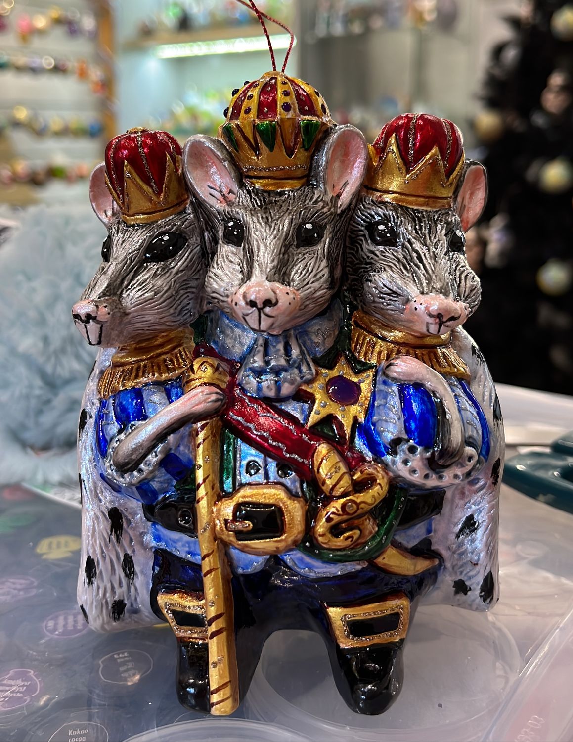 Новогодняя фигурка Nutcracker Mouse <b>King</b> 26,5 cm, Goodwill Home Concept.