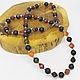 Order Beads with black agate and carnelian 56 cm. Selberiya shop. Livemaster. . Beads2 Фото №3