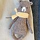 A bear made of tweed is a toy. Stuffed Toys. Textil-KUKLA dolls and toys. My Livemaster. Фото №5