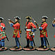 A set of tin soldiers in the painting of a 54 mm 5 pieces. 1 Peter. Artillery. Military miniature. miniatjuraa-mi (miniatjuraA-Mi). Online shopping on My Livemaster.  Фото №2