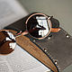 Leather and wood eyeglass case, Eyeglass case, St. Petersburg,  Фото №1