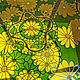 Кофейный столик с витражной росписью "Цветы". Столы. Natalja Kaliagina. Ярмарка Мастеров.  Фото №4