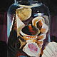 Oil Painting Still Life with Seashells. Pictures. Painting by Margarita Drevs. My Livemaster. Фото №5