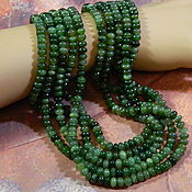 Материалы для творчества handmade. Livemaster - original item Jadeite Canada beads 6h4 mm Rondel. PCs. Handmade.