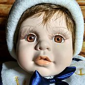 Винтаж: Фарфоровая кукла Вегас от Rustie. 60 см