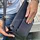 Handbag made of Python skin. Men\'s bag. exotiqpython. Online shopping on My Livemaster.  Фото №2