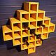  Shelf rack 'sota' for 28 bottles of wine. Shelves. Color Wood. My Livemaster. Фото №5