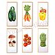 A set of paintings for the kitchen Vegetables, 6 pieces. Pictures. Ulia Svetlaya (UliaSvetlaya). Online shopping on My Livemaster.  Фото №2
