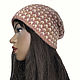 Women's knitted hat 'Kanta'. Caps. avokado. Online shopping on My Livemaster.  Фото №2