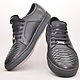 Order Python and genuine leather sneakers, 100% handmade. SHOES&BAGS. Livemaster. . Training shoes Фото №3