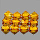 Natural citrine, 4 mm. Minerals. Studio Gor Ra. Online shopping on My Livemaster.  Фото №2