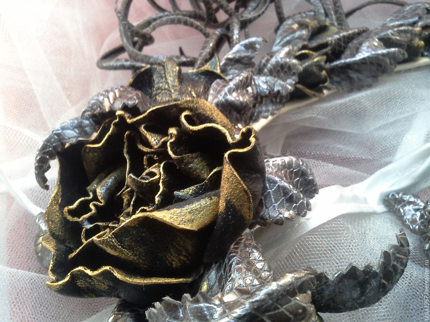 Цветы Из Кожи Купить Интернет Магазин