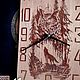 Настенные часы из дерева Ночь в тайге плавный ход. Часы классические. Vinyl Time / Виниловое время. Ярмарка Мастеров.  Фото №4