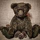  Bear Moss 43 cm with a Howler monkey. Teddy Bears. tamedteddibears (tamedteddybears). My Livemaster. Фото №5