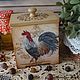 Order 'Provencal Rooster'box. Hundred centuries. Livemaster. . Jars Фото №3