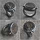 Order Coin ring, antique, silver and gold. Unique Jewelry. Livemaster. . Rings Фото №3