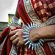 Браслет Этнический ручной работы ретро готика шипы, Браслет жесткий, Москва,  Фото №1