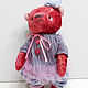Мишка тедди Валери. Мишки Тедди. Handsewing.toys (Ирина). Ярмарка Мастеров.  Фото №6