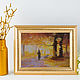  ' Autumn Nocturne' oil painting. Pictures. flamemilady. Online shopping on My Livemaster.  Фото №2