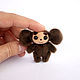 Чебурашка. Мягкие игрушки. LITTLE FOOT. Ярмарка Мастеров.  Фото №4
