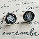 Cufflinks silver plated Marilyn Monroe (large), Cuff Links, Moscow,  Фото №1