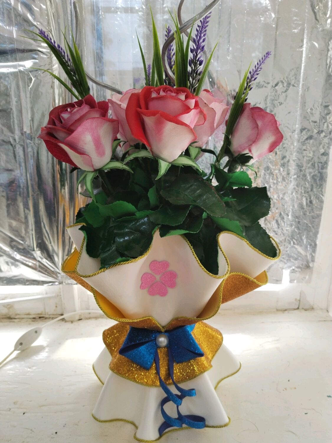 Светильник ночник розы, Элементы интерьера, Буденновск,  Фото №1