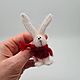Bright creative gift bunny brooch OLAKRA. Brooches. olakra. Online shopping on My Livemaster.  Фото №2