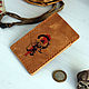 Order Leather cardholder 'Bushido'. SUNGAZER leather products. Livemaster. . Business card holders Фото №3