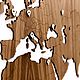 World map wooden Exclusive Walnut 180x108 cm, World maps, Moscow,  Фото №1