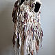 жилет "The space boho-chic-2". Жилеты. Leila. Ярмарка Мастеров.  Фото №4