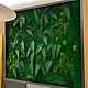 Стена из стабилизированного мха. Фитокартины. Nature Walls|Вертикальное озеленение. Интернет-магазин Ярмарка Мастеров.  Фото №2