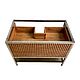 Order Stainless steel sink stand with slatted facades. uloft. Livemaster. . Furniture for baths Фото №3