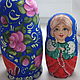 Matryoshka "Girl with beads" 5 m. Dolls1. A gift for the soul (rf-damatrena-da). Online shopping on My Livemaster.  Фото №2