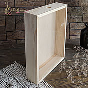 Candle holder box blank candle holder with lid decoupage
